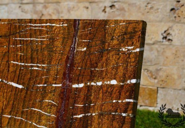 Rainforest Gold poliert – Lion Stone